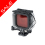 Pro Mounts Scuba Red en Snorkel Filter 45x45 GoPro Floaty Hero9/10/11/12 Black